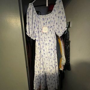 LoveShackFancy floral dress
